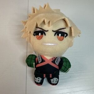 My Hero Academia Little Buddy Katsuki Bakugo Dangle Keychain Plush Toy 5"